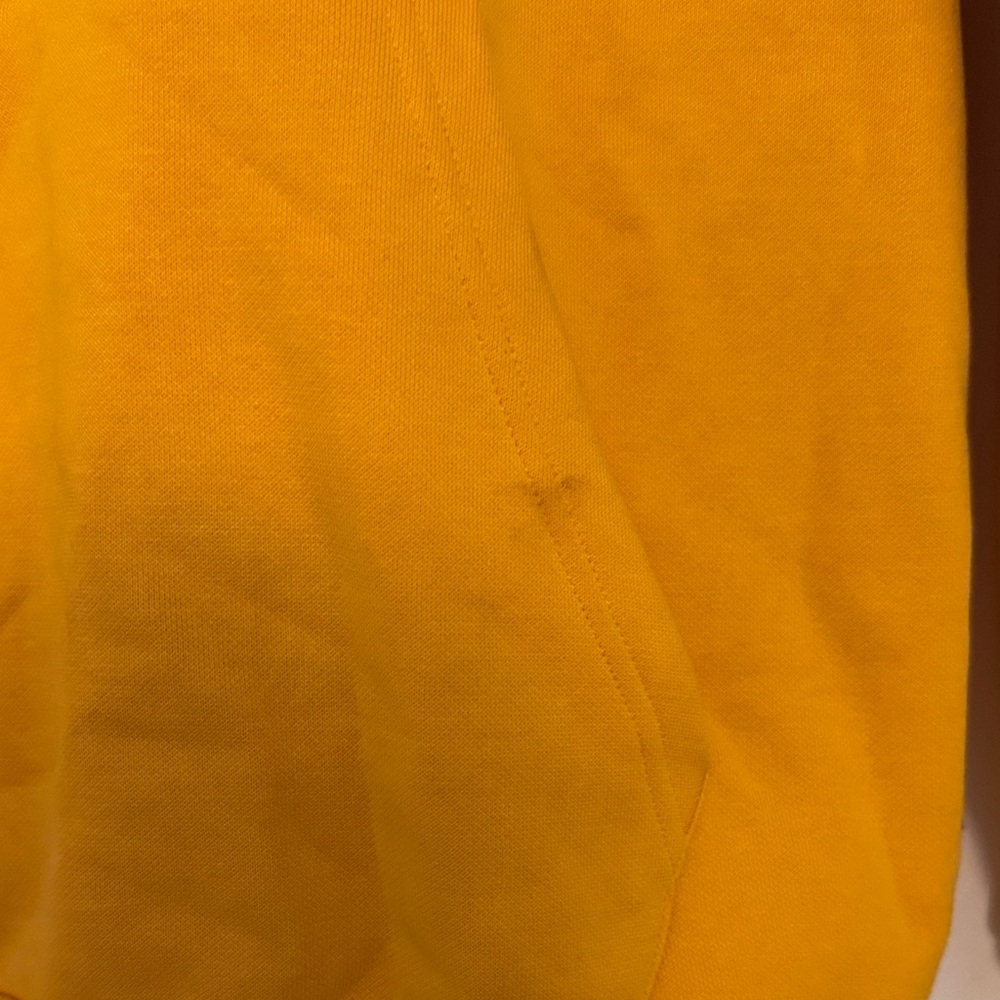 PUMA Men's Mustard Hoodie - Picture 3 of 5